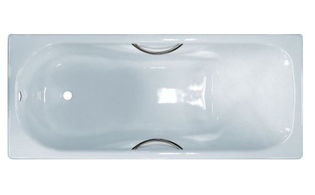 Ванна чугунная Универсал ВЧ-1700 Сибирячка с отверстиями под ручки