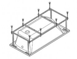 Монтажный комплект к ванне Santek Монако XL 1WH112422 160х75