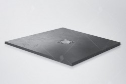 Поддон RGW Stone Tray ST-0099G 90*90 черный  16152099-02