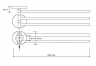 Полотенцедержатель Bemeta Alfa 102404101 