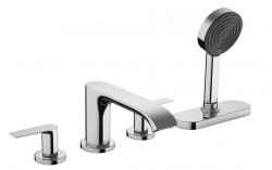 Смеситель Hansgrohe Vivenis 75444000 на край ванны, на 4 отверстия, с sBox