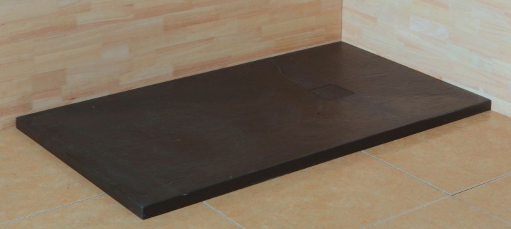 Поддон RGW Stone Tray ST-0149G 140*90 черный