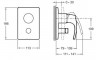 Смеситель Jacob Delafon Symbol E98724-CP для ванны/душ