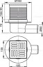 Сливной трап AlcaPlast APV31