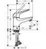 Смеситель для раковины Hansgrohe Novus 70 71021000