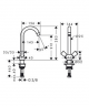 Смеситель Hansgrohe Logis 71280000 для кухни