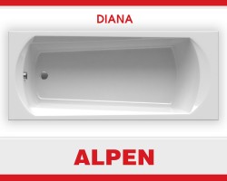 Ванна акриловая Alpen Diana 130*70