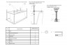 Каркас для прямоугольных акриловых ванн Koller Pool универсальный 180х80 со сборочным пакетом (CR180x80)