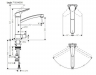 Смеситель Hansgrohe Logis 71834000 для кухни 