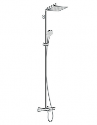 Душевая система Hansgrohe Crometta E 240 1jet Showerpipe 27298000