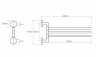Полотенцедержатель Bemeta Omega 104204112