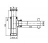 Сифон для раковины Slezak Rav MD0232