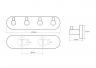 Вешалка Bemeta Omega 104405212