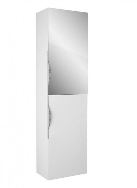 Пенал Alvaro Banos Alma 50х170 R/L с зеркалом, белый лак