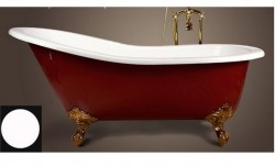 Ванна чугунная Magliezza Gracia Red 170x76 white